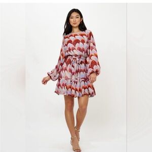 Oliphant Multicolor Long Sleeve Dress